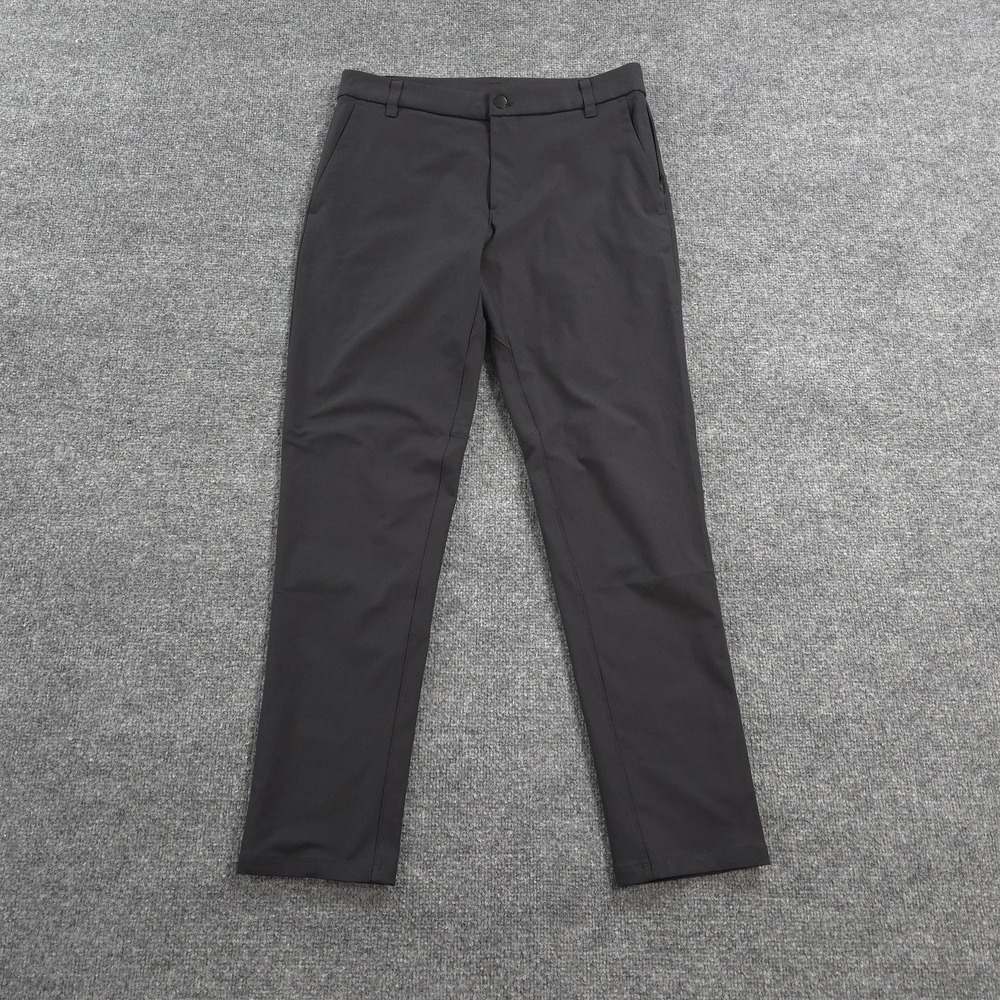 Lululemon Pants Mens 32x32 Black Commission Pant Classic Stretch Chino Travel